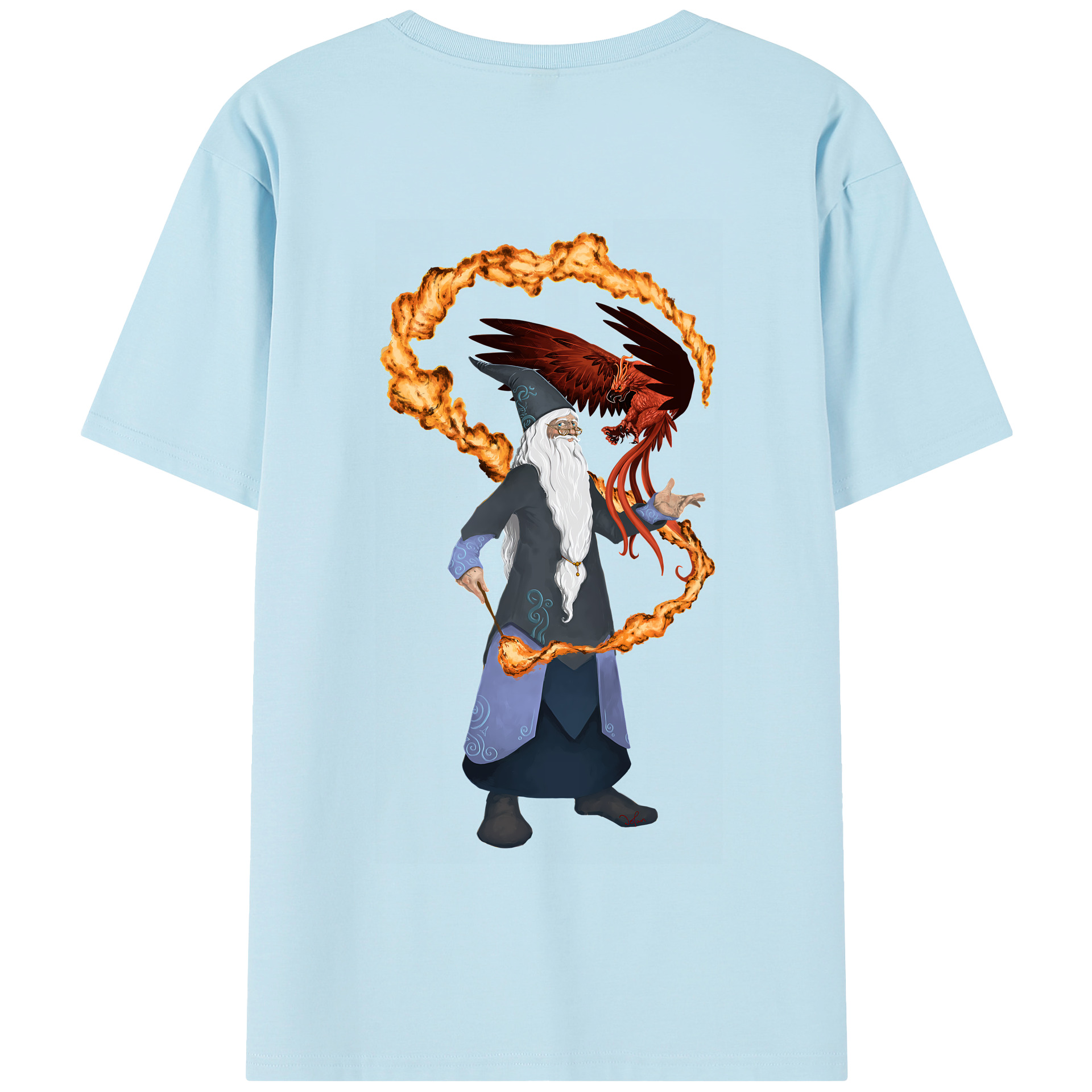 （画像用） Harry Potter ハリー・ポッターシリーズ 綿100％半袖Tシャツ（背面プリント）